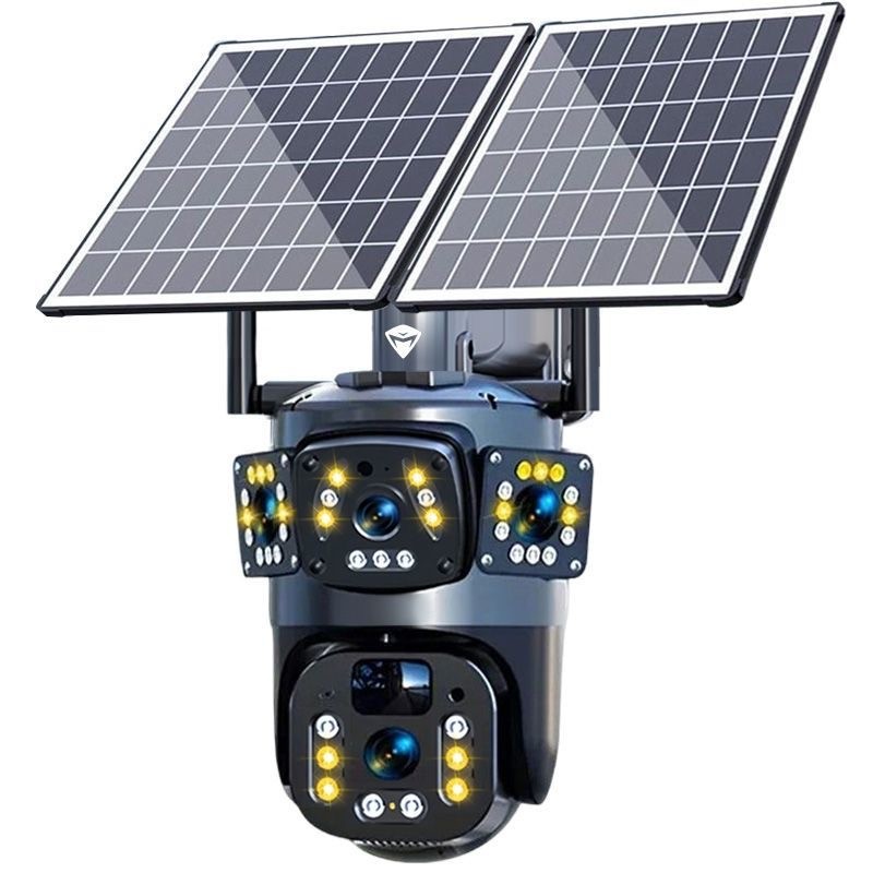 太阳能版监控摄像头